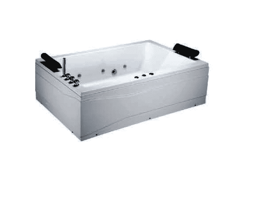 Bồn Tắm Đôi Massage Đèn Chân Yếm - MT7180RCH
