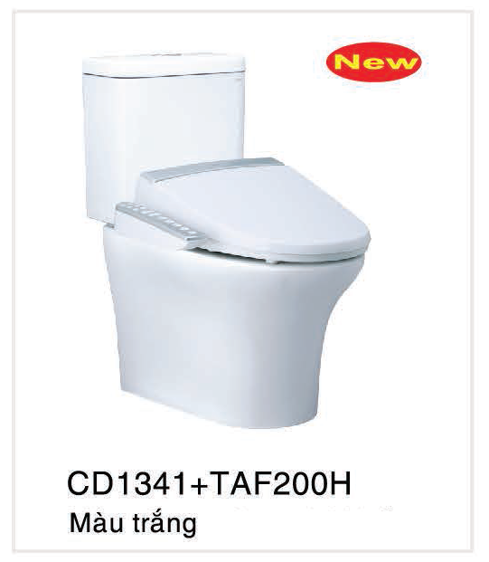 Bàn cầu nắp điện tử CD1341+TAF200H