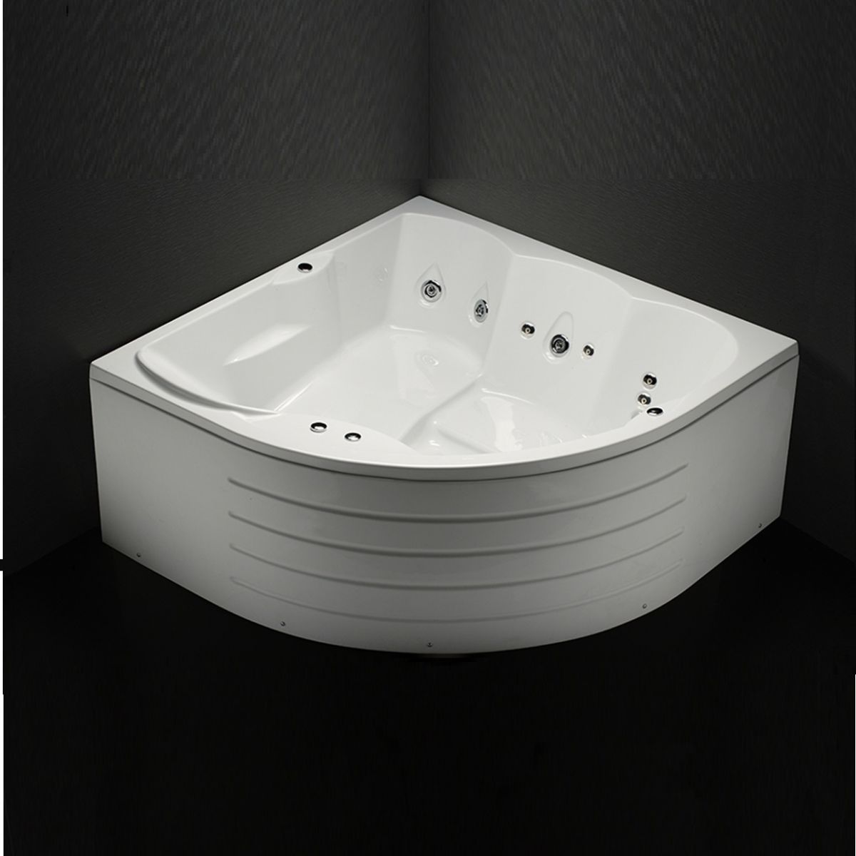 Bồn Tắm Góc Massage Đôi - Chân + Yếm - MT5165