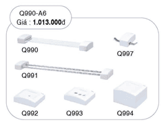 Bộ phụ kiện phòng tắm 6 món Q990-A6