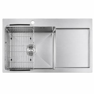 Chậu rửa chén inox - 1 Hộc CAESAR - KSH21H082SX