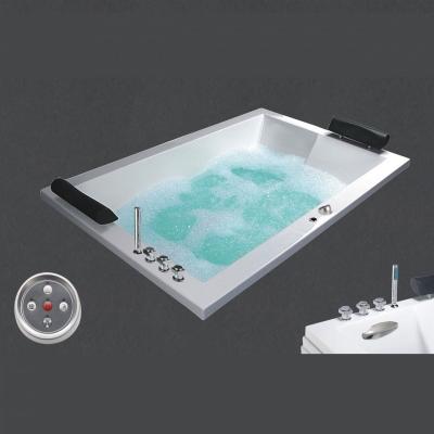 Bồn Tắm Đôi Massage Đèn Không Chân - Không Yếm - MT7180C